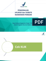 H. Aplikasi Keamanan Pangan As of 18 Mei 2020