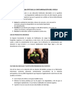 Acciones para Evitar La Contaminación Del Suelo