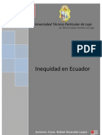 Inequidad en El Ecuador