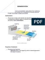 Sedimentation: Sediments