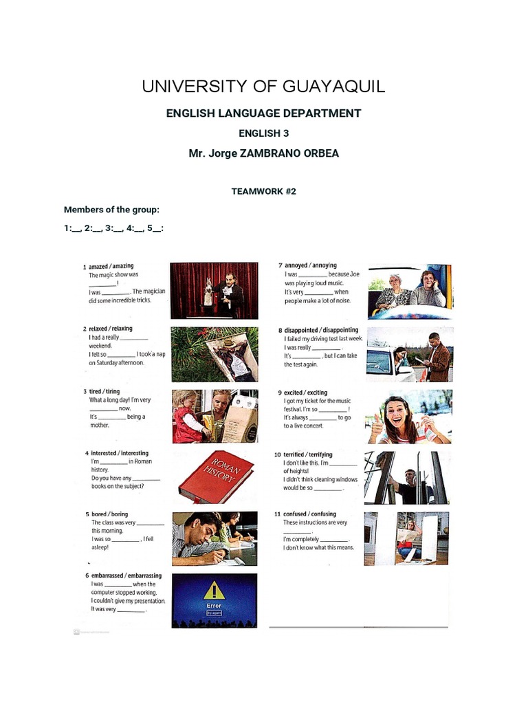 Teamwork 16 01 2021 Ed Ing Adjectives PDF