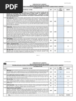 Tender Enquiry No. Bhe/Fp/Cvl/025 Section-IV Bill of Quantities