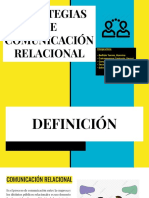 Estrategias de Comunicación Relacional