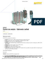 Particle Size Analysis - Hydrometer Method: S155 KIT