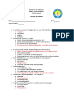 pharma exam antibiotic