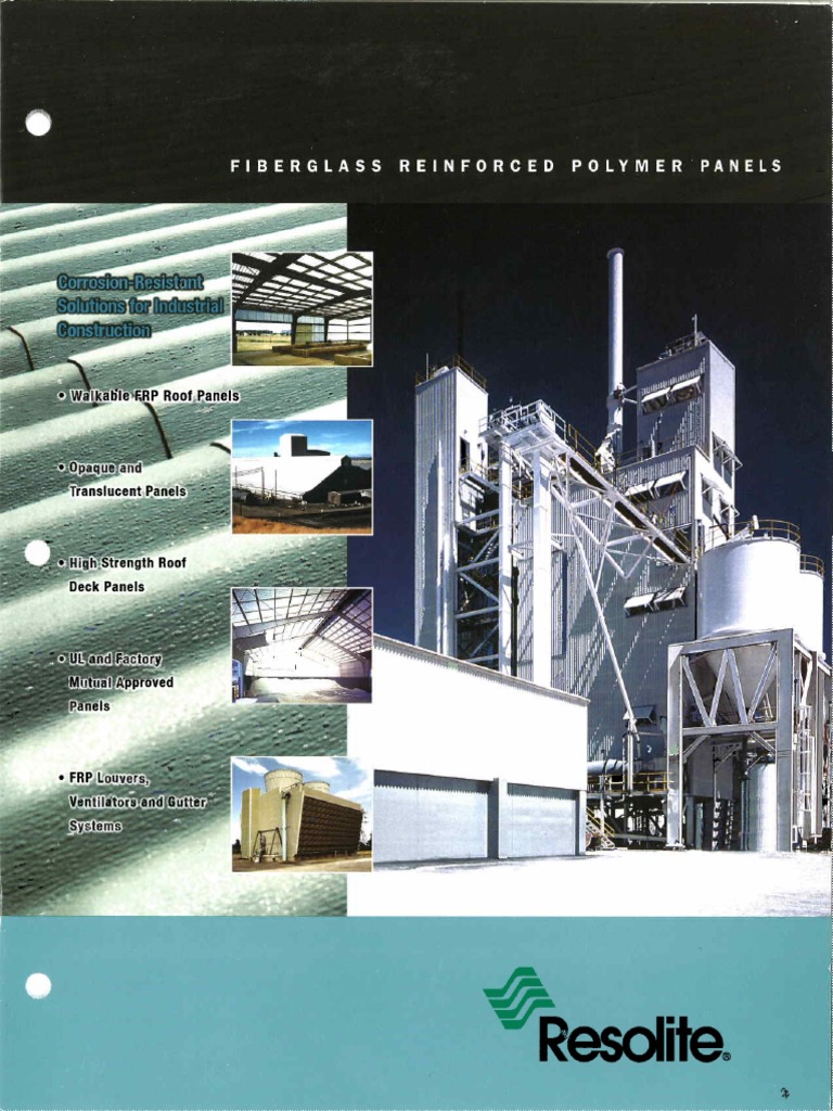 Resolite Fiberglass Reinforced Polymer Panels A1 PDF | PDF