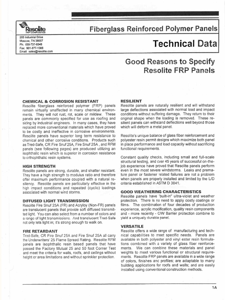Technical Data Guide A1 PDF | PDF