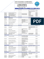 Pensum de Licenciatura en Informatica Plan 14