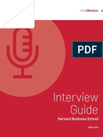 Mbamission Harvard Business School Interview Guide 2020-2021