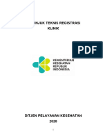 Juknis Aplikasi Registrasi Klinik 12012021