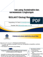 Inisiasi 6 - Pembangunan Yg Sustainable Dan Berwawasan Lingkungan