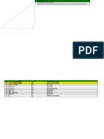 PM and inspection schedule for plant equipment