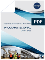Programa Sectorial 2017 2022 SECOPE