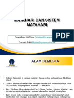 Inisiasi 1 - Matahari Dan Sistemnya