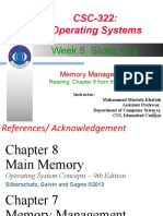 Chapter-8 (Memory Management)