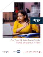 Bain Brief Can Covid 19 Be The Turning Point For Women Entrepreneurs in India