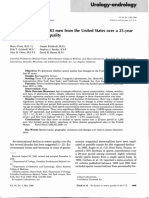 Semen Analyses in 1,283 Men From The United States Over A 25-Year Period: No Decline in Quality