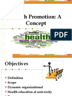 Health Promotion: A Concept: Tim Ajar PKIP