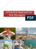 A Practical Approach To Risk Management
