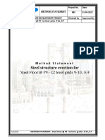 MS-Steel Structure Erection For Steel Floor at P9 - C2 Level Grids 9-10, E-F PDF