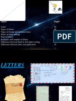 Essential Guide to Letters