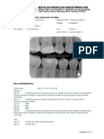 X-ray Gigi Interpretasi