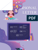 Personal Letter