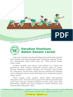 BAB VI Gerakan Dominan Dalam Senam Lantai PDF