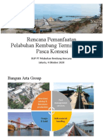 Rencana Pemanfaatan Pelabuhan Rembang Terminal Sluke Pasca Konsesi - 4 Oktober 2020