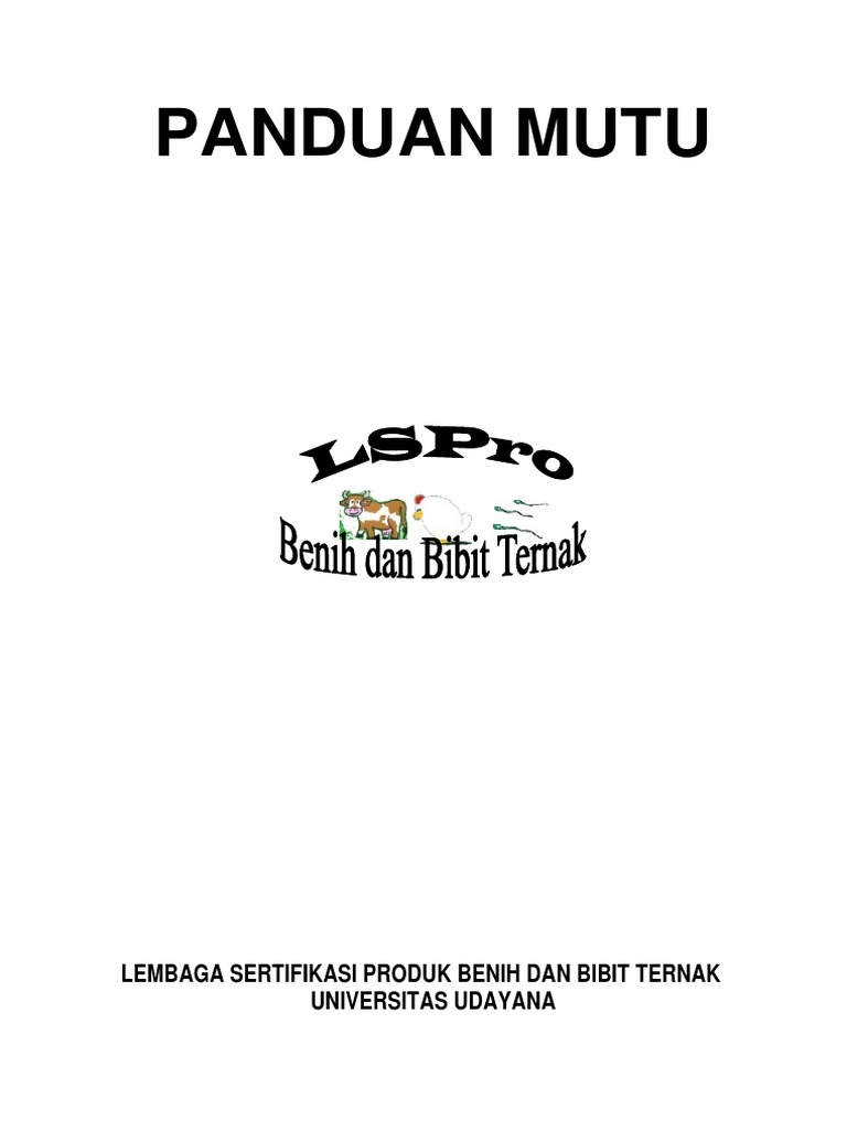 Contoh Panduan LSPro PDF | PDF | Bisnis