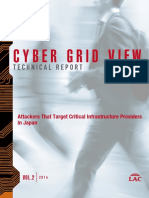 Attackers That Target Critical Infrastructure Providers in Japan