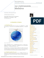 Física e Astronomia Alexandre Medeiros As Dimensões Do Universo