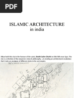 Islamic Architecture in India