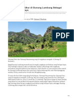 Petilasan Dipati Ukur Di Gunung Lumbung Sebagai Situs Cagar Budaya PDF
