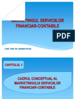Marketingul Serviciilor Financiar-Contabile: Conf. Univ. Dr. Adrian Pocol
