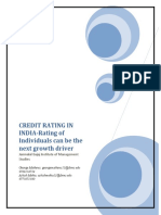 Credit Rating in India - JBIMS