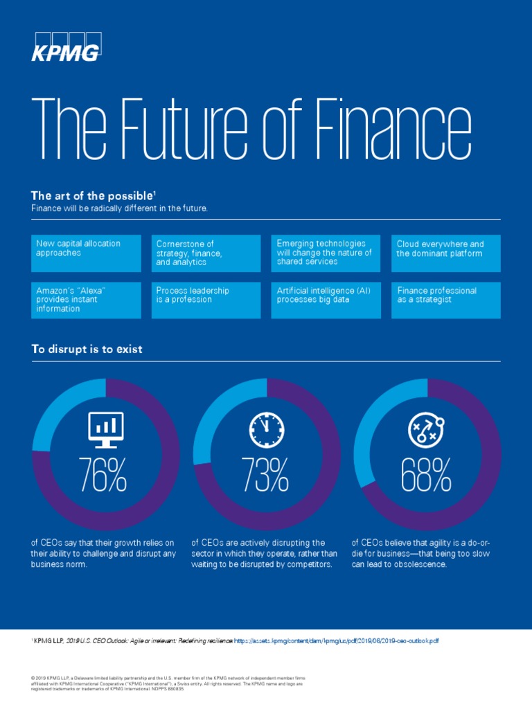 Future Finance Infographic | PDF | Analytics | Chief Financial Officer