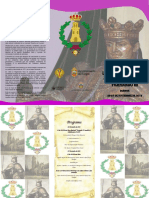 1 - Triptico VIII Centenario de La Investidura Como Caballero Del Rey Fernando III