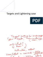 Targets and Lightening Case