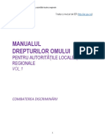 Manual Drepturile Omului PT Autoritatile Locale PDF