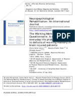 Neuropsychological Rehabilitation: An International Journal