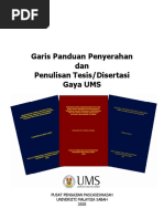 Garis Panduan Penyerahan Dan Penulisan Tesis Disertasi Ums Updated 170120 Merged 1 Fvbfkz Pdf