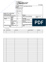 PICV 1101B Service Card