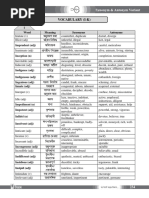 Vocabulary (I-K) I: Word Meaning Synonyms Antonyms