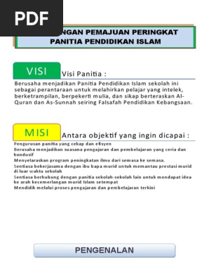 Rps Pendidikan Islam Pdf
