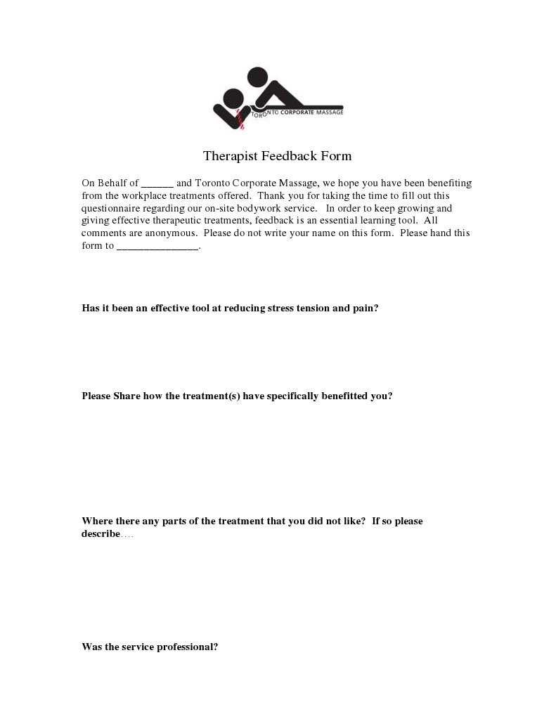 Feedback Form | PDF
