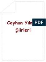 Ceyhun Yilmaz - Şiirleri