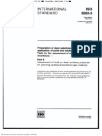 ISO 8502-3 Assessment of Dust On Steel Surfaces Prepared For