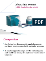 Zinc Polycorboxylate Cement