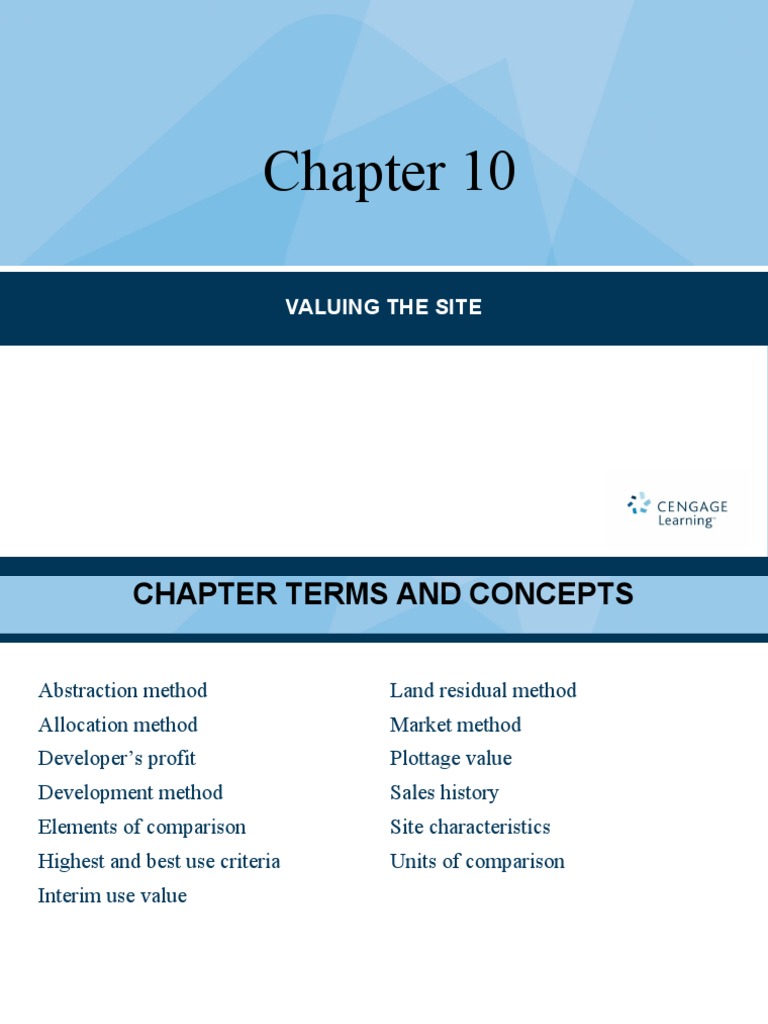 Basic Real Estate Appraisal Powerpoint Presentation For CH 10 PDF